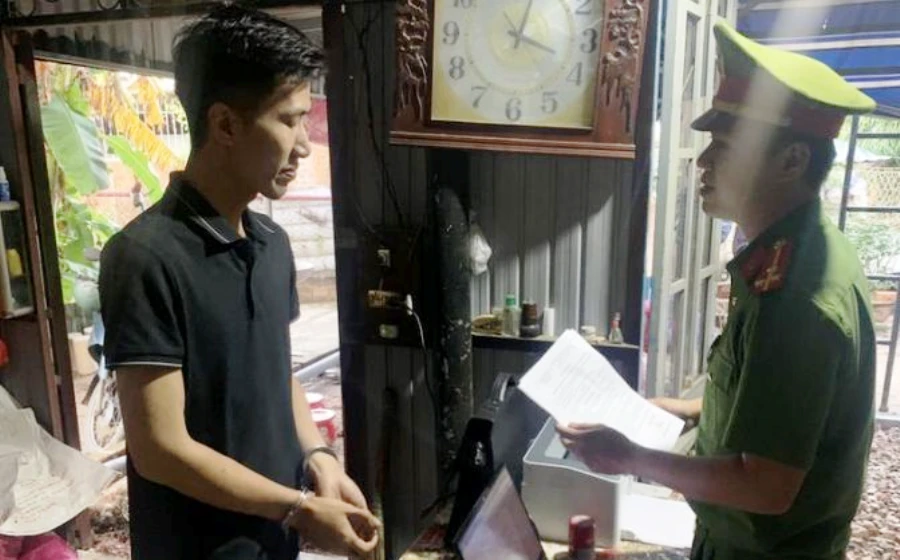 Nghi phạm Đặng Đức Danh. Ảnh: H.H Nghi phạm Đặng Đức Danh. Ảnh: H.H