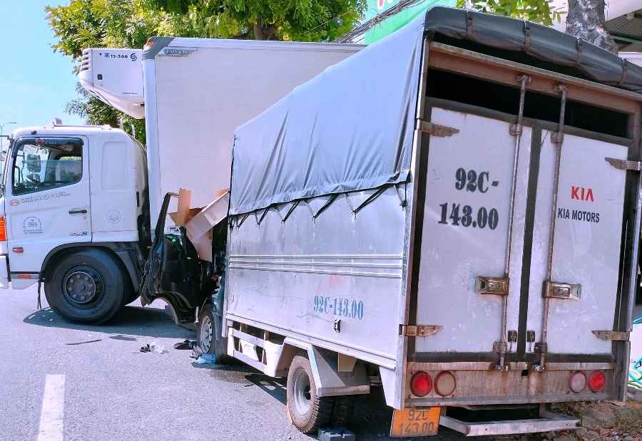 Hiện trường vụ tai nạn