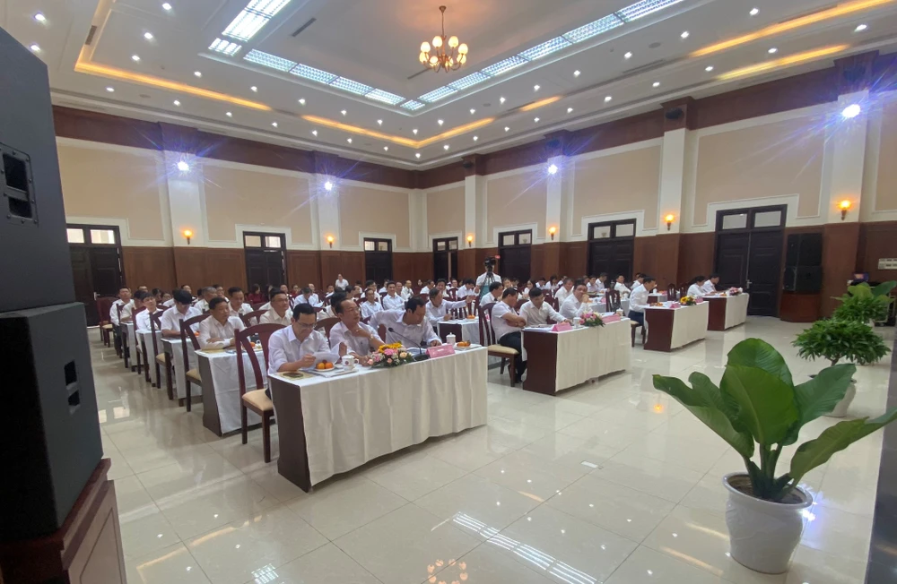 Quang cảnh hội nghị. Ảnh: HẢI HIẾU