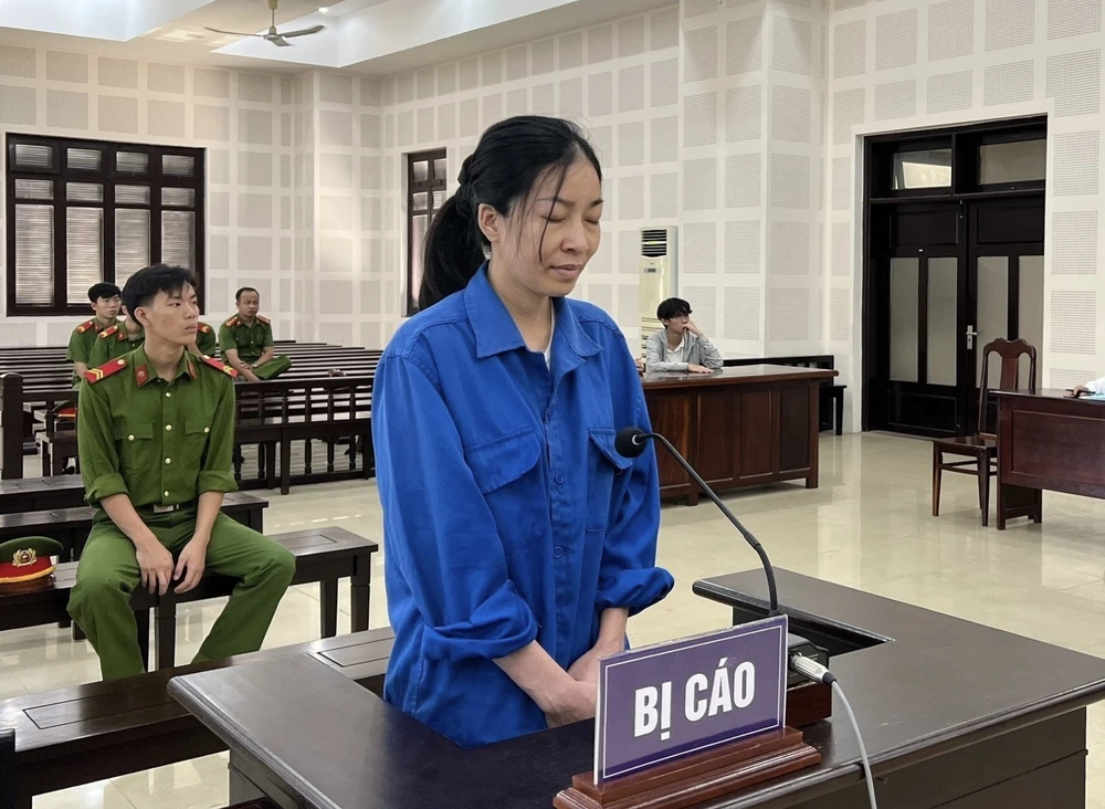 Bị cáo Lê Thị Ngọc Vân. Ảnh: HẢI HIẾU