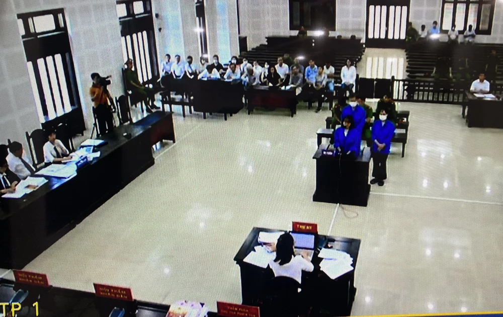 Phiên tòa xét xử cựu Giám đốc CDC Đà Nẵng và thuộc cấp. Ảnh: HẢI HIẾU Phiên tòa xét xử cựu Giám đốc CDC Đà Nẵng và thuộc cấp. Ảnh: HẢI HIẾU