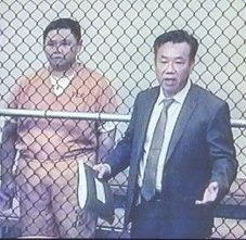 Minh Béo ở lần ra tòa thứ nhất với luật sư Đỗ Phủ