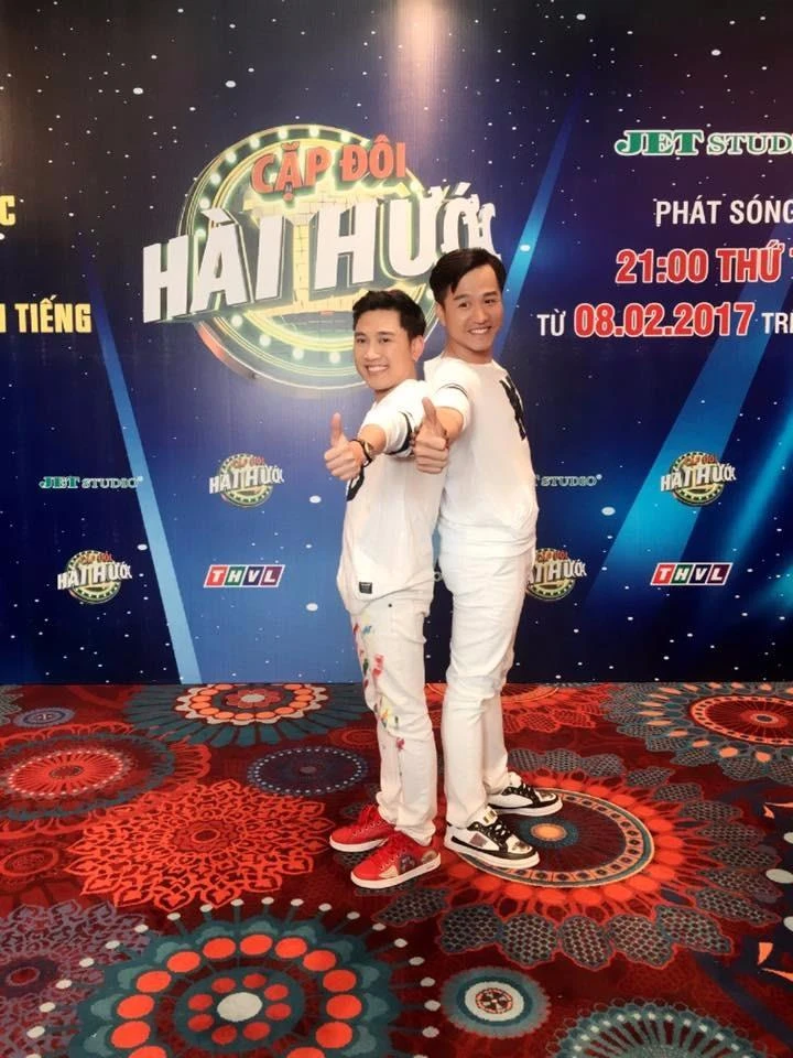 Cặp đôi quán quân Huỳnh Tiến Khoa và Don Nguyễn.