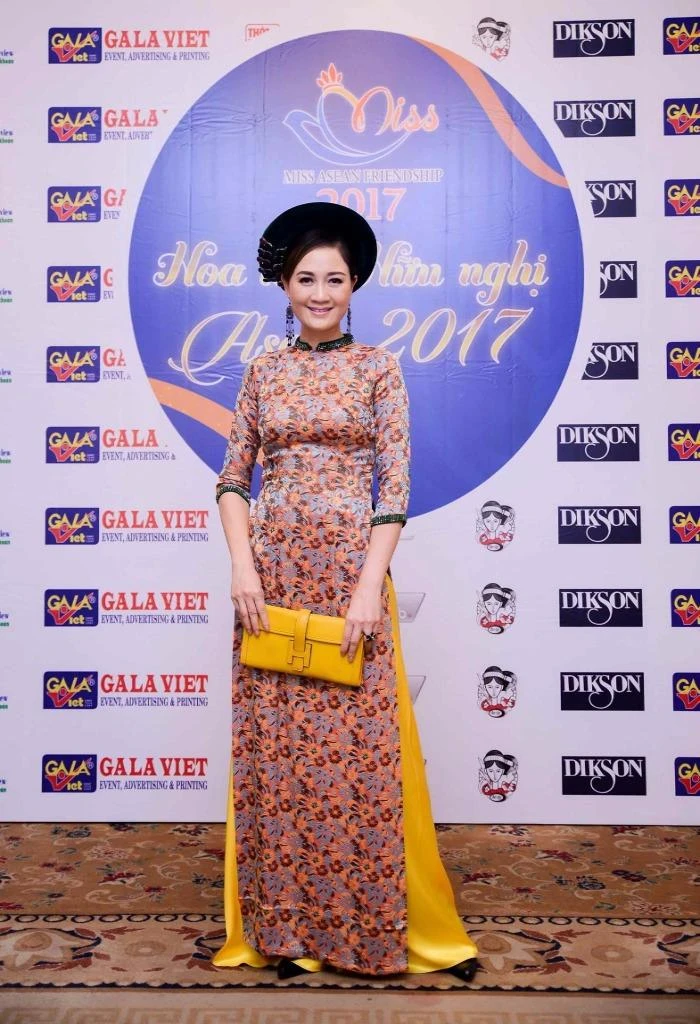 Hoa hậu Đàm Lưu Ly.