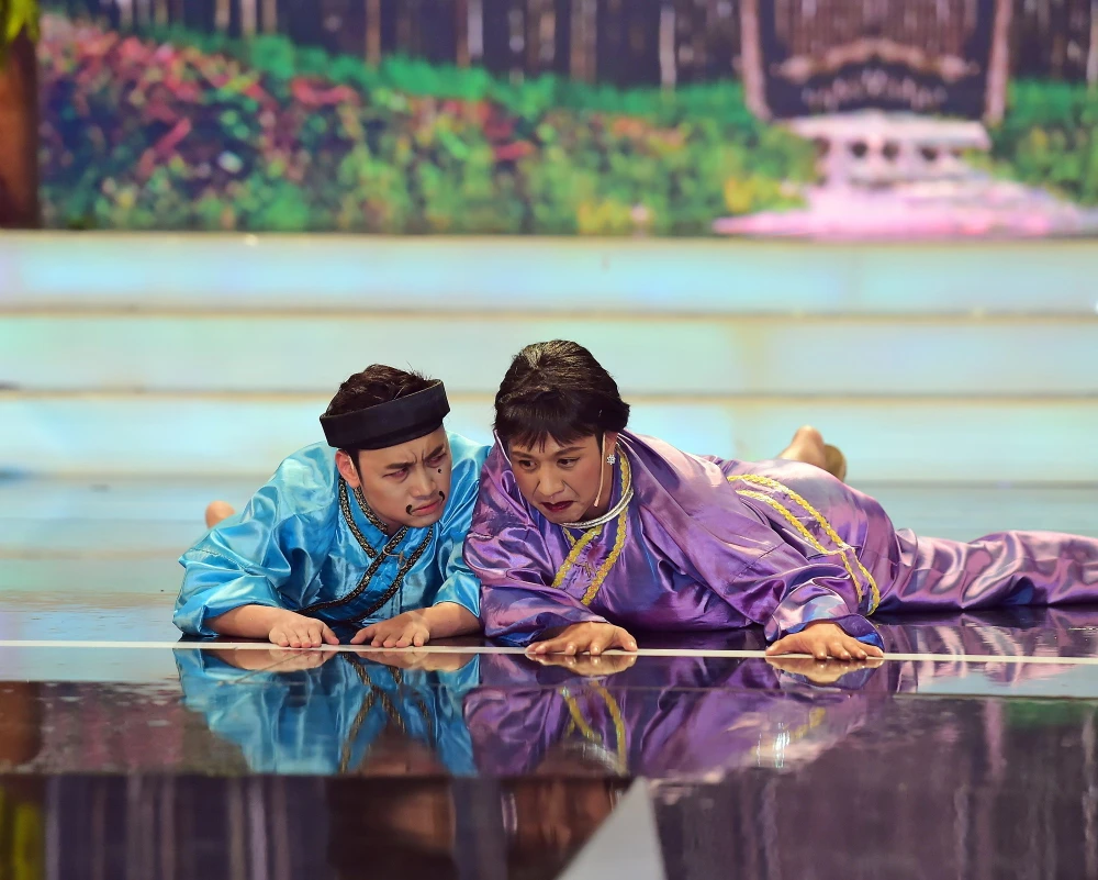 Cùng bạn diễn trong tiểu phẩm Thạch Sanh Lý Thông 