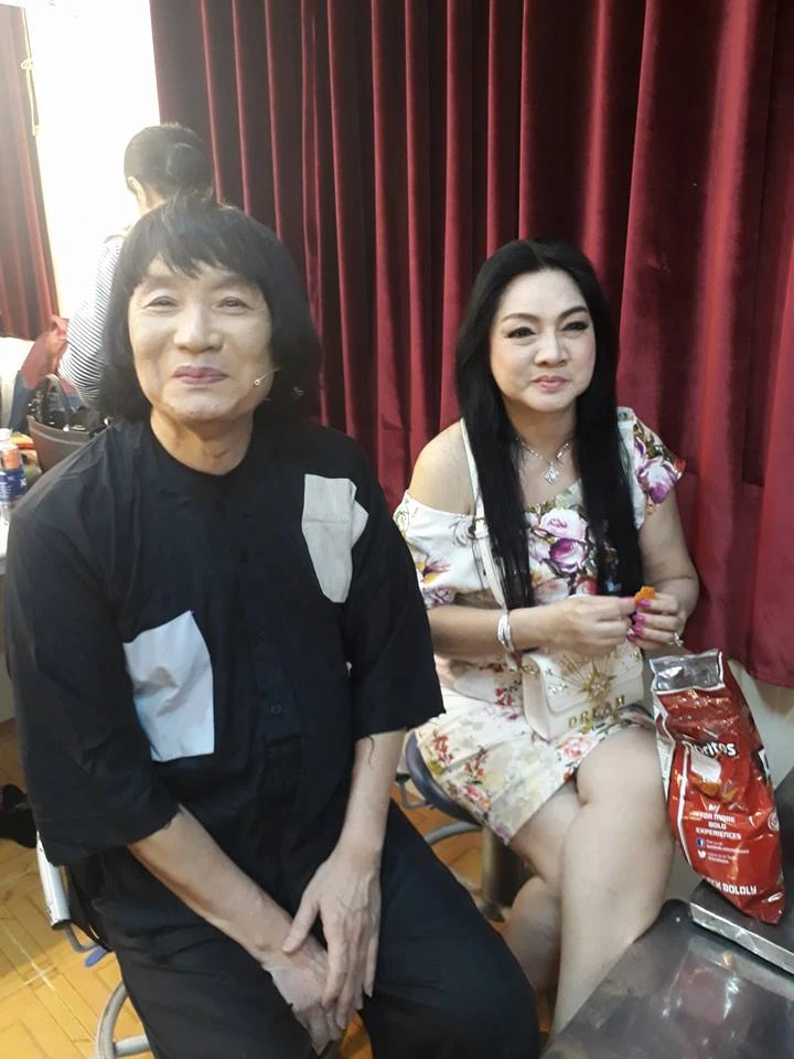 Vợ chồng nghệ sĩ Minh Vương