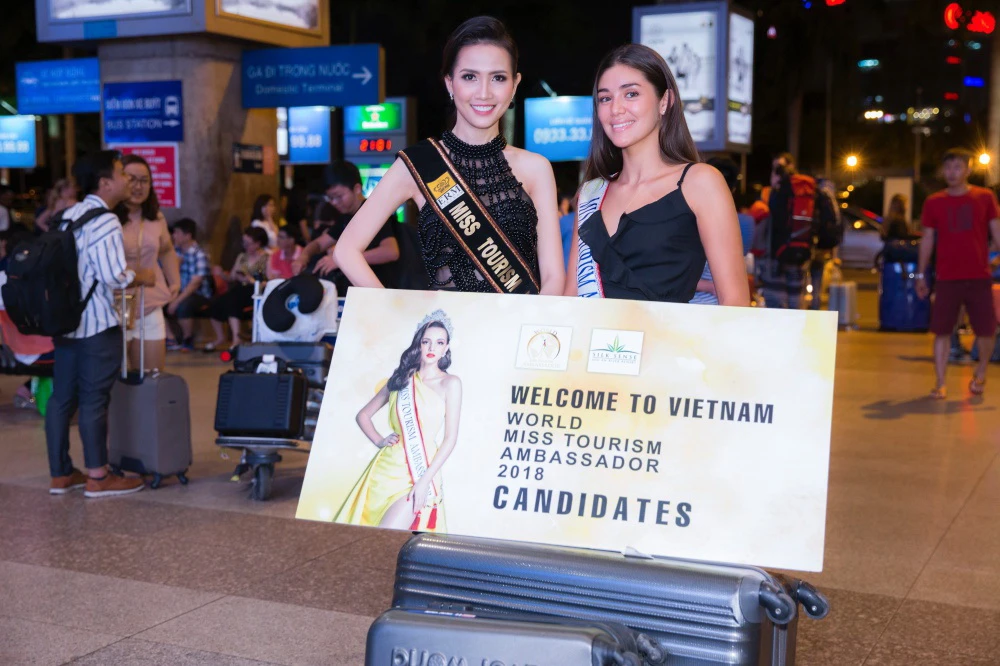 Hoa hậu quốc tế đổ bộ đến VN dự World Miss Tourism Ambassador ảnh 9