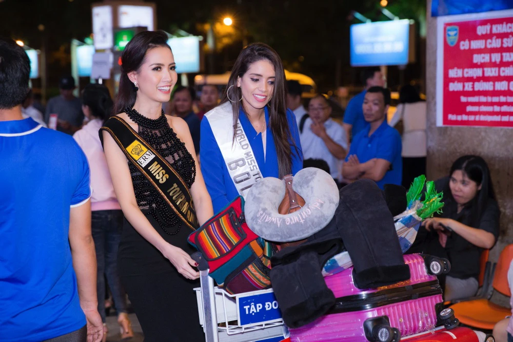 Hoa hậu quốc tế đổ bộ đến VN dự World Miss Tourism Ambassador ảnh 11