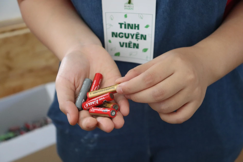 Chương trình tiếp nhận tất cả các loại pin đã qua sử dụng như pin AA, pin con thỏ, pin tiểu, pin điện thoại…