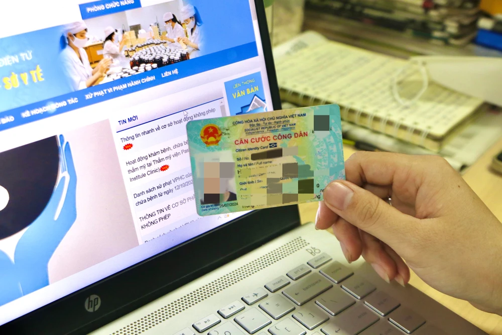 CCCD là thông tin cơ bản về lai lịch, nhân dạng của công dân. Ảnh: HUỲNH THƠ