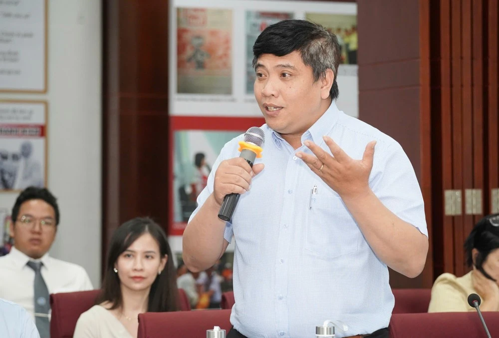 PGS-TS-LS Bùi Kim Hiếu, Trường Đại học Gia Định. Ảnh: THUẬN VĂN