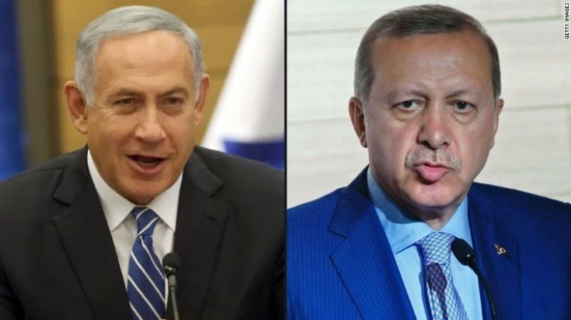 Thủ tướng Israel Netanyahu và Tổng thống Thổ Nhĩ Kỳ Erdogan