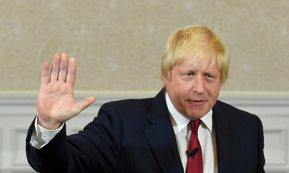 Ông Boris Johnson tuyên bố bỏ ý định thành Thủ tướng Anh trong cuộc họp báo ngày 30-6. 