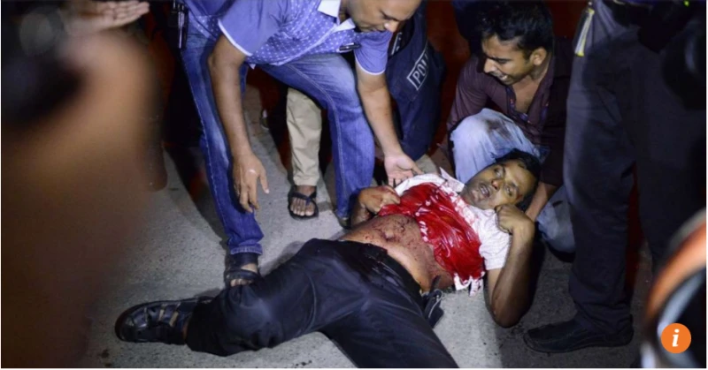 Một cảnh sát bị thương trong khi đấu súng với nhóm bắt cóc