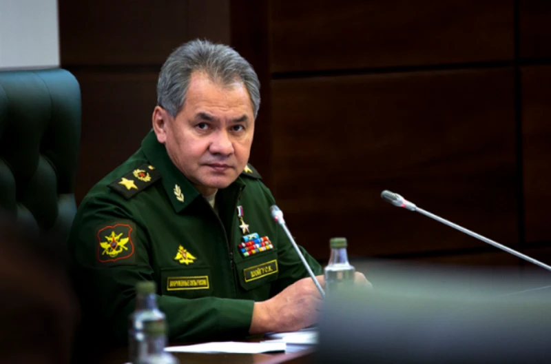 Bộ trưởng Quốc phòng Nga Sergey Shoigu bị Ukraine truy nã vì phá hoại an ninh quốc gia Nga. 