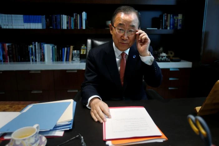 Tổng Thư ký LHQ Ban Ki-moon có thể sẽ tranh cử tổng thống Hàn Quốc nhiệm kỳ tới. 