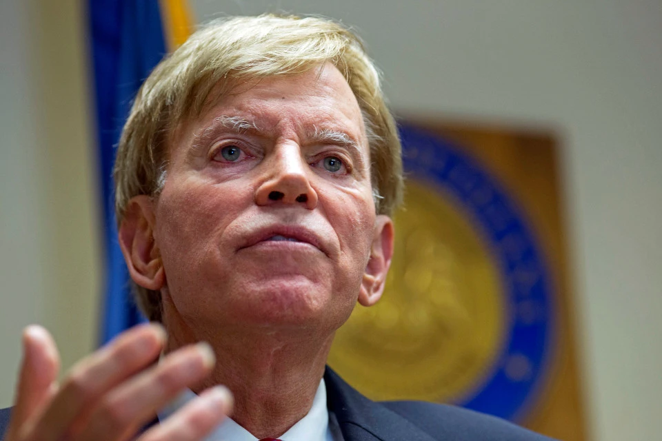 Cựu lãnh đạo đảng 3K David Duke cho biết đồng cảm với các quan điểm của ông Trump. 