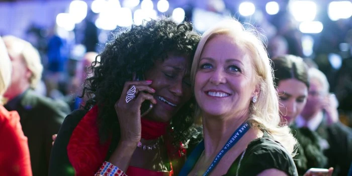 Người ủng hộ Trump ở New York.