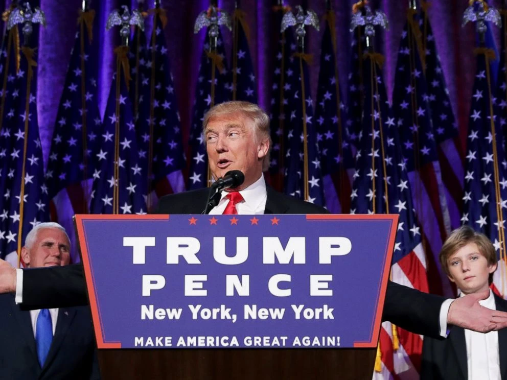 Ông Trump thề sẽ thay đổi triệt để nước Mỹ. 