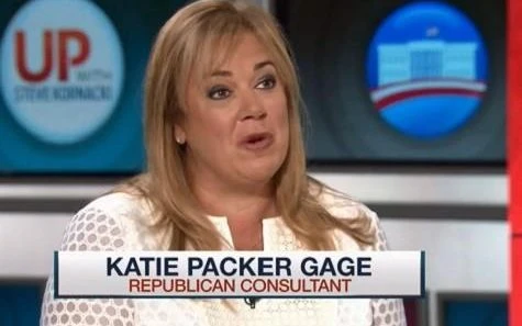Nhà chiến lược Cộng hòa Katie Packer. 