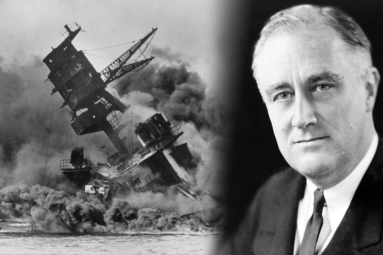 Tổng thống Franklin D. Roosevelt gọi ngày Trân Châu Cảng bị tấn công là “ngày ô nhục”. 