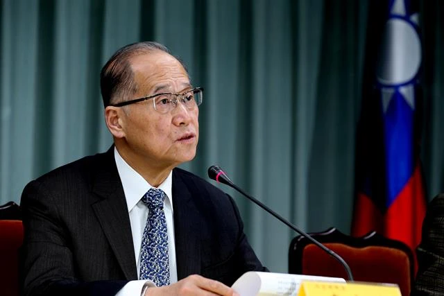 Lãnh đạo ngoại giao Đài Loan David Tawei Lee thông báo về quyết định chấm dứt quan hệ ngoại giao với São Tomé và Príncipe trong cuộc họp báo ngày 21-12 tại Đài Loan. Ảnh: TAIWAN TODAY