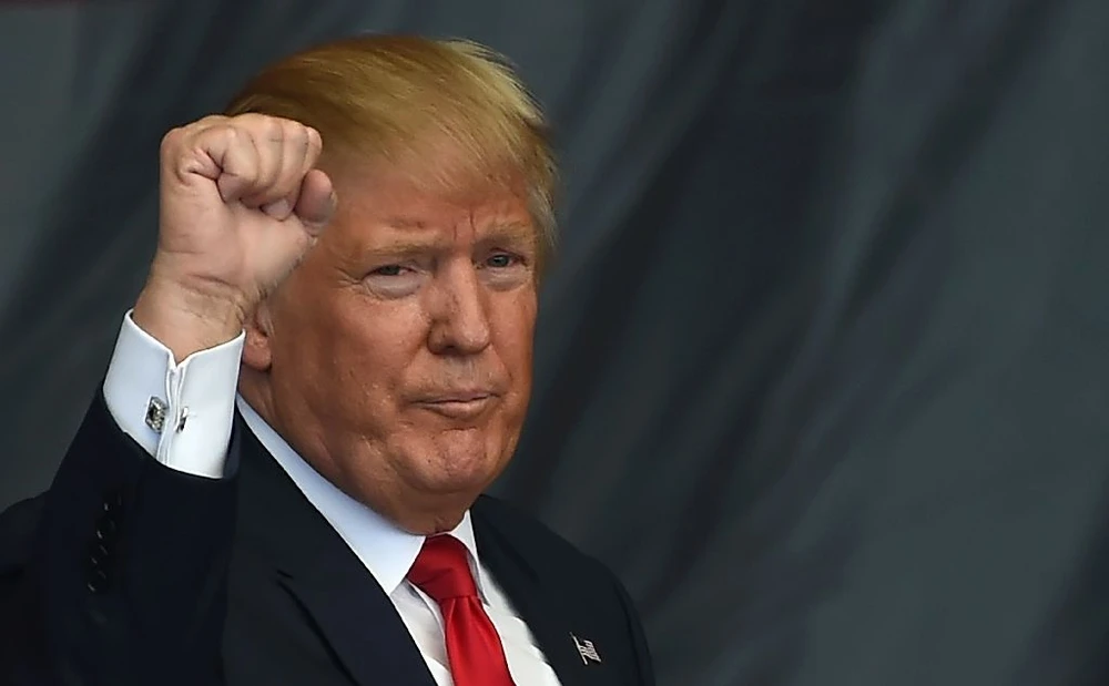 Tổng thống đắc cử Mỹ Donald Trump được 300 nhà báo AFP bầu chọn là nhân vật của năm. Ảnh: REUTERS 