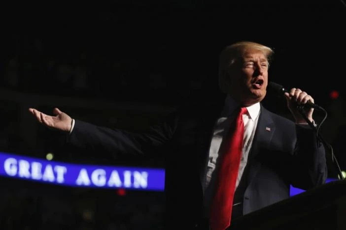 Tổng thống đắc cử Donald Trump tại Pennsylvania (Mỹ) ngày 15-12-2016. Ảnh: REUTERS