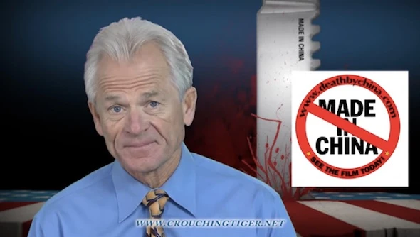 Nhà kinh tế học Peter Navarro cứng rắn với Trung Quốc về thương mại. Ảnh: TRUTHDIG