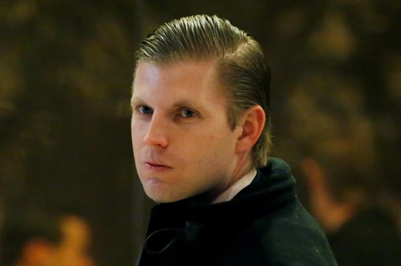 Ông Eric Trump quyết định đóng cửa quỹ từ thiện Eric Trump Foundation vì lo ngại ảnh hưởng đến cha. Ảnh: REUTERS