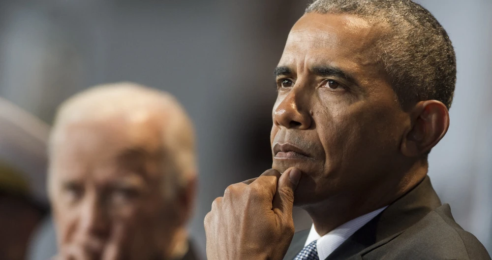 Tổng thống Obama nói ông có niềm tin tuyệt đối vào kết luận của cộng đồng tình báo về vụ Nga tấn công mạng. Ảnh: GETTY IMAGES