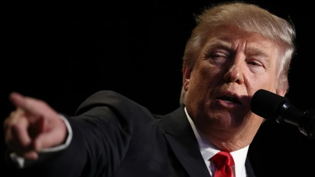 Tổng thống Mỹ Donald Trump sẽ ban hành sắc lệnh trừng phạt Iran. Ảnh:: GETTY IMAGES