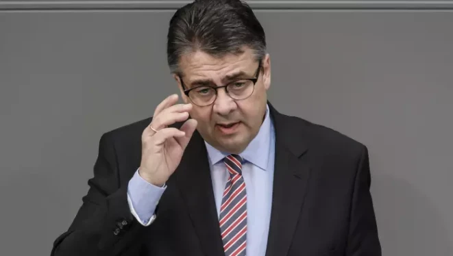 Ngoại trưởng Đức Sigmar Gabriel. Ảnh: EPA