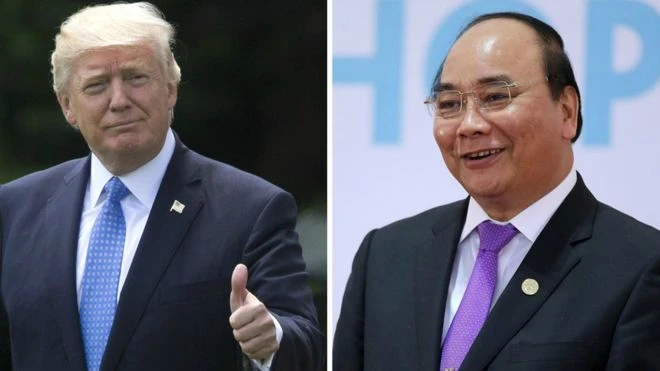 Tổng thống Donald Trump sẽ tiếp Thủ tướng Nguyễn Xuân Phúc vào ngày 31-5. Ảnh: REUTERS
