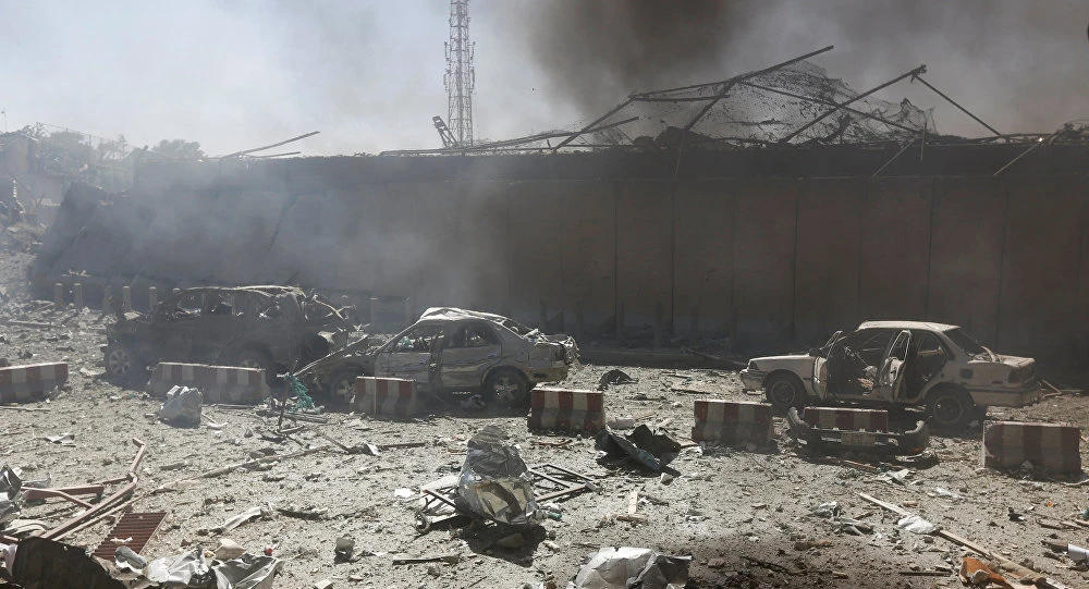 IS nhận trách nhiệm đánh bom ở Kabul ngày 31-5. Ảnh: REUTERS