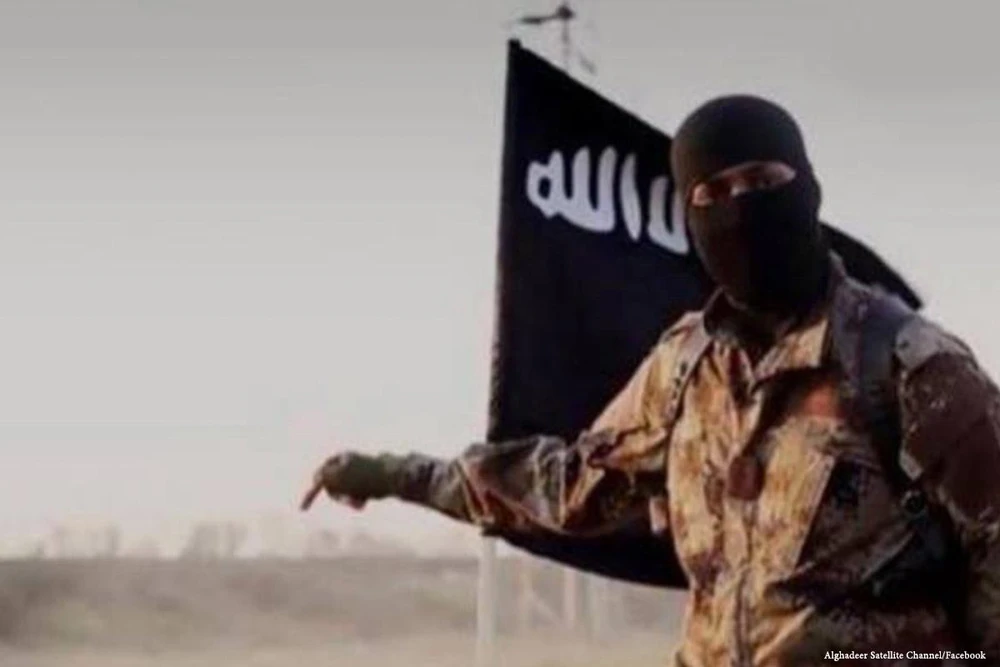 Một phần tử IS. Ảnh: FACEBOOK