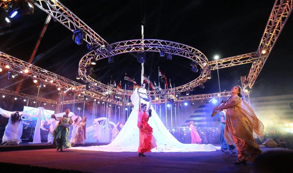 Hội chợ thương mại Quốc tế Damacus khai mạc ở Syria ngày 17-8. Ảnh: NYDN