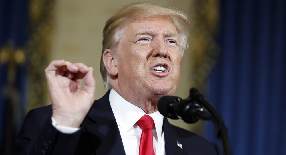 Tổng thống Mỹ Trump lại tuyên bố mọi phương án xử lý Triều Tiên đều được cân nhắc. Ảnh: AP