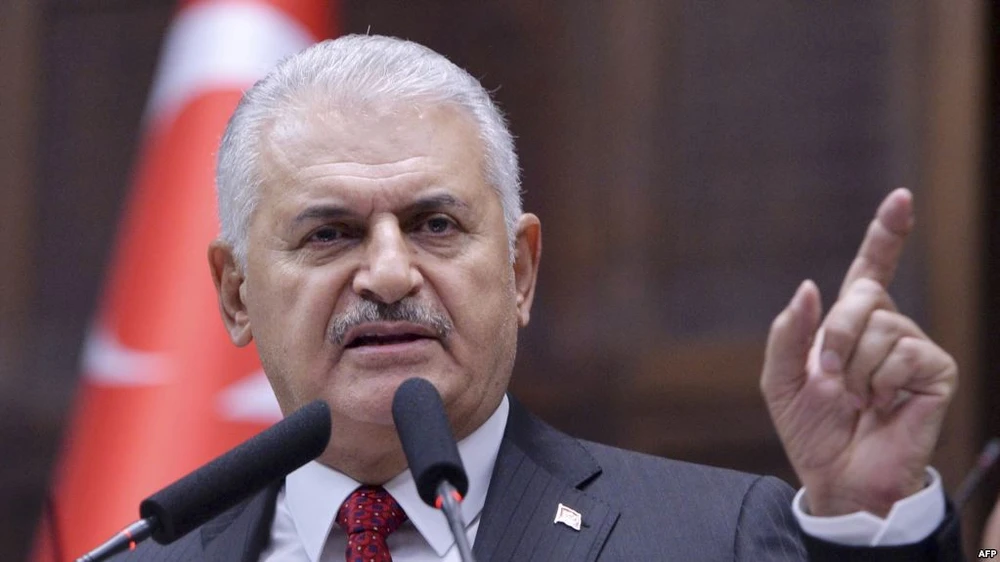 Thủ tướng Thổ Nhĩ Kỳ Binali Yildirim. Ảnh: AFP