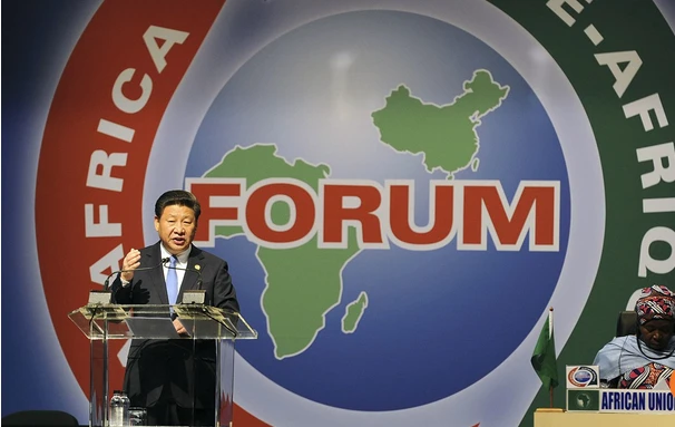 Chủ tịch Trung Quốc Tập Cận Bình tại một hội nghị thượng đỉnh Trung Quốc – châu Phi cuối tháng 9. Ảnh: SCMP