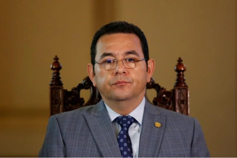 Tổng thống Guatemala Jimmy Morales vừa tuyên bố sẽ dời đại sứ quán nước này tại Israel về Jerusalem, ủng hộ quyết định của Tổng thống Mỹ Donald Trump. Ảnh: REUTERS