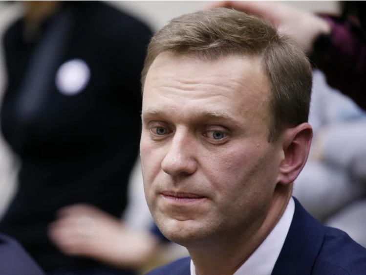 Lãnh đạo đối lập Alexei Navalny bị cấm tham gia tranh cử vì vướng cáo buộc tham ô. Ảnh: REUTERS