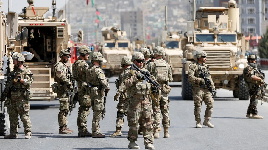 Lính Mỹ và NATO ở Kabul (Afghanistan). Ảnh: REUTERS