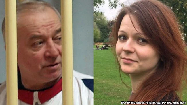 Hai cha con cựu điệp viên người Nga Sergei Skripal. Ảnh: EPA