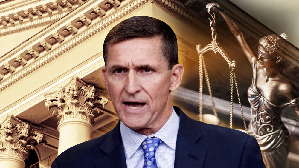 Cố vấn An ninh Quốc gia Michael Flynn từ chức tháng 2-2017. Ảnh: DAILY BEAST