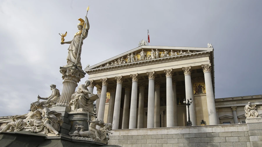 Quốc hội Áo ở Vienna (Áo). Ảnh: REUTERS