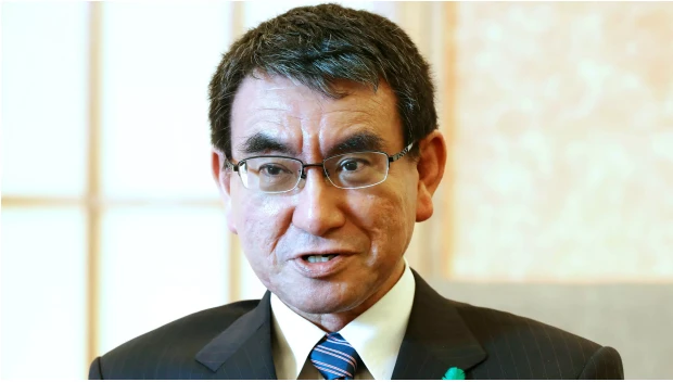 Ngoại trưởng Nhật Taro Kono lo ngại Triều Tiên muốn câu giờ để hoàn thiện chương trình vũ khí hạt nhân. Ảnh: NIKKEI