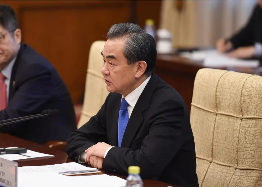 Bộ trưởng Ngoại giao Trung Quốc Vương Nghị sẽ thăm Triều Tiên vào hai ngày 2 và 3-5. Ảnh: REUTERS