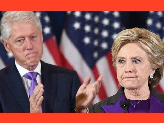 Bà Clinton và chồng là cựu Tổng thống Mỹ Bill Clinton phát biểu thừa nhận thất bại trước ông Trump trong cuộc bầu cử tổng thống Mỹ 2016. Ảnh: AFP