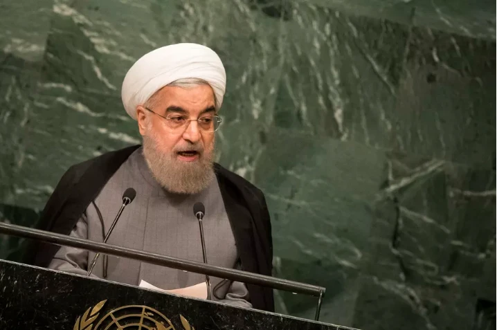 Tổng thống Iran Hassan Rouhani chỉ trích Tổng thống Mỹ Donald Trump không tôn trọng cam kết khi rút Mỹ khỏi thỏa thuận hạt nhân. Ảnh: GETTY IMAGES